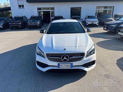 Usata Mercedes CLA200 AMG 136 CV (100 kW) 2018 Bianco Berlina