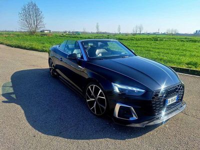 Usata Audi A5 Cabriolet S-Line 204 CV (150 kW) 2022 Nero Cabrio
