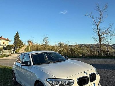 Usata BMW 116 Comfort Edition 2018 Bianco Utilitaria