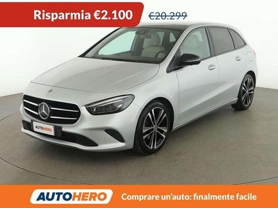 Usata Mercedes B180 116 CV (85 kW) 2019 Grigio Monovolume