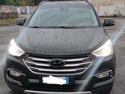 Usata Hyundai Santa Fe 200 CV (147 kW) 2017 Nero SUV