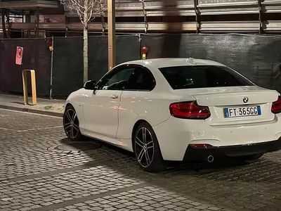 Usado BMW 218 M Sport 150 HP (110 kW) 2018 Branco Coupé
