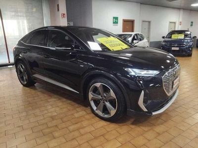 Usata Audi Q4 e-tron S-Line 69 kW (95 CV) 2021 Nero mito / metallizzato SUV