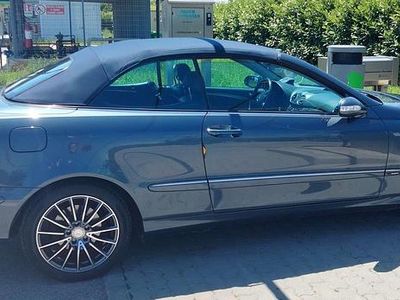 Usata Mercedes CLK200 Avantgarde 163 CV (119 kW) 2004 Blu/azzurro Cabrio