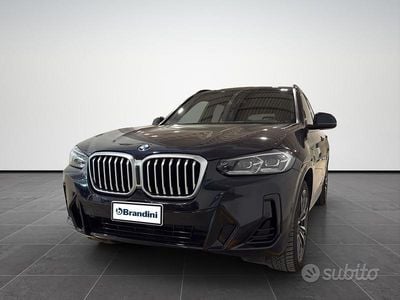 Usata BMW X3 M Sport 190 CV (139 kW) 2022 Nero SUV