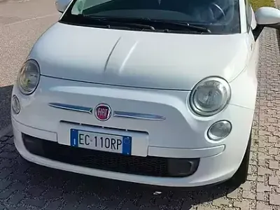 Usata Fiat 500 69 CV (50 kW) 2010 Bianco Berlina
