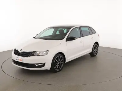 Usado Skoda Rapid Ambition 110 CV (80 kW) 2017 Blanco Utilitario
