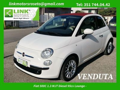 usata Fiat 500 (2007-2016) C 1.3 Multijet 16V 95 CV Lounge