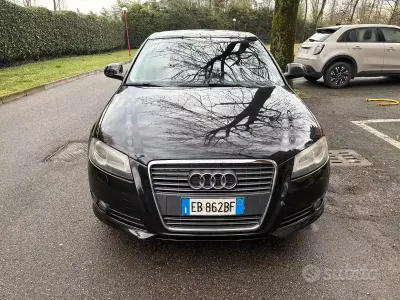 Usata Audi A3 Ambition 125 CV (91 kW) 2011 Nero Utilitaria