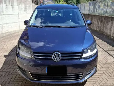 Usata VW Sharan Comfortline 140 CV (102 kW) 2015 Blu/azzurro Monovolume