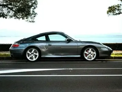 Usata Porsche 996 320 CV (235 kW) 2002 Grigio Coupé