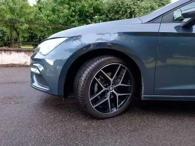 Usata Seat Leon ST FR 131 CV (96 kW) 2020 Verde Station wagon