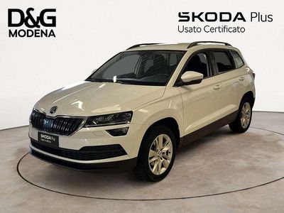 Usata Skoda Karoq Executive 116 CV (85 kW) 2021 Bianco SUV