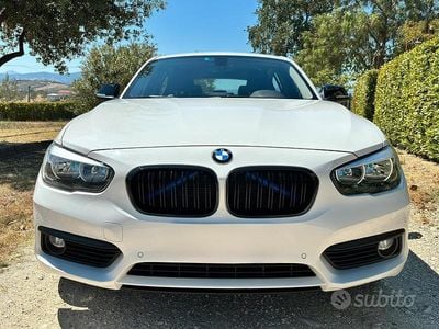 Usata BMW 116 Advantage 116 CV (85 kW) 2016 Bianco Utilitaria