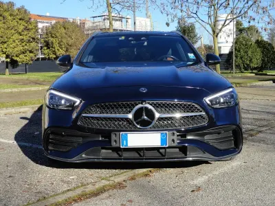 Usata Mercedes C300e Premium 265 CV (194 kW) 2022 Blu Station wagon