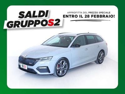 Usata Skoda Octavia RS 200 CV (147 kW) 2021 Grigio Station wagon