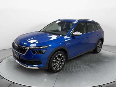 Occasion Skoda Kamiq ScoutLine 110 ch (80 kW) 2022 Bleue SUV