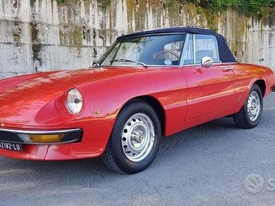 Usata Alfa Romeo GT Junior 90 CV (66 kW) 1970 Rosso Cabrio