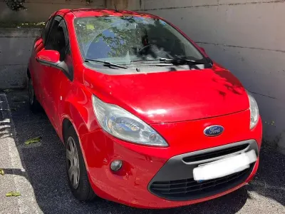 Usata Ford Ka 69 CV (50 kW) 2016 Rosso Berlina
