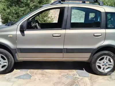 Usata Fiat Panda 4x4 69 CV (50 kW) 2006 Verde Utilitaria