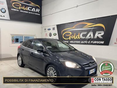 Usata Ford Focus Titanium 115 CV (84 kW) 2012 Blu Berlina