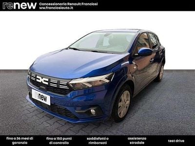Usata Dacia Sandero Expression 101 CV (74 kW) 2023 Blu scuro