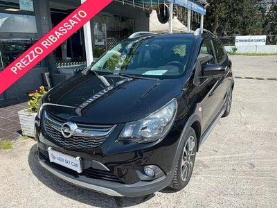Usata Opel Karl Rocks 75 CV (55 kW) 2017 Nero Utilitaria