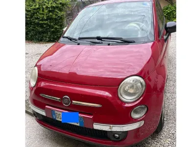 Usata Fiat 500 Pop 69 CV (50 kW) 2008 Rosso Utilitaria