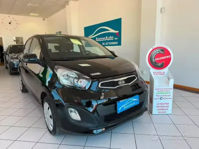 Usata Kia Picanto 68 CV (50 kW) 2012 Nero Utilitaria