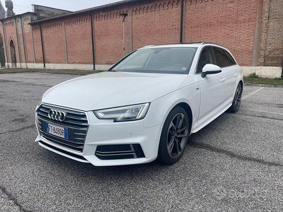 Usata Audi A4 S-Line 122 CV (89 kW) 2018 Bianco Station wagon