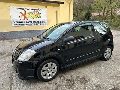 Usata Citroën C2 VTR Sport 73 CV (53 kW) 2004 Nero Utilitaria