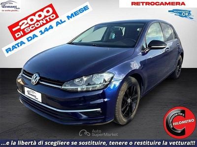 Usata VW Golf VII Business 117 CV (86 kW) 2017 Blu Berlina