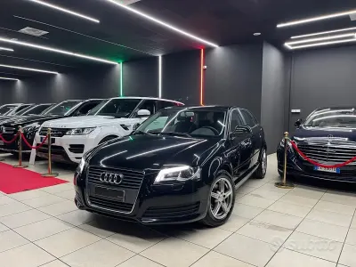 Usata Audi A3 Attraction 105 CV (77 kW) 2010 Nero Utilitaria