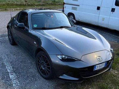 Usata Mazda MX5 Inclusive 184 CV (135 kW) 2021 Grigio Cabrio