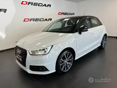 Usata Audi A1 S-Line 90 CV (66 kW) 2016 Bianco Utilitaria
