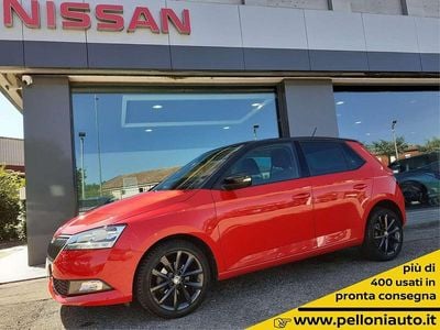 Usata Skoda Fabia 60 CV (44 kW) 2019 Rosso Utilitaria