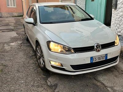 Usata VW Golf VII 110 CV (80 kW) 2013 Bianco