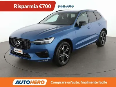 Usata Volvo XC60 R-Design 197 CV (144 kW) 2021 Blu/azzurro SUV
