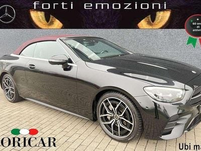 Usata Mercedes E200 Premium 197 CV (144 kW) 2023 Nero Cabrio