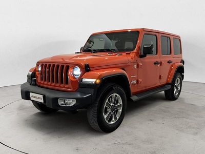 Usata Jeep Wrangler Sahara 147 CV (108 kW) 2020 Arancione pastello SUV