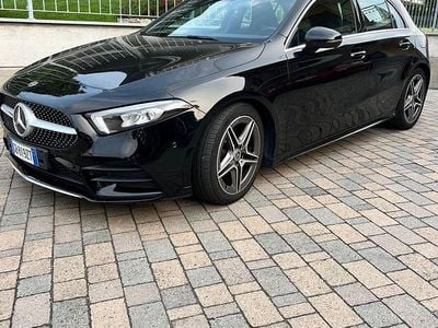 Usata Mercedes A200 Premium 150 CV (110 kW) 2020 Nero Berlina