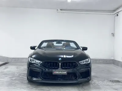Usata BMW M8 Competition Edition 625 CV (459 kW) 2020 Nero Cabrio