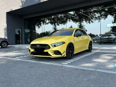 Usata Mercedes A35 AMG AMG 306 CV (225 kW) 2019 Giallo Berlina