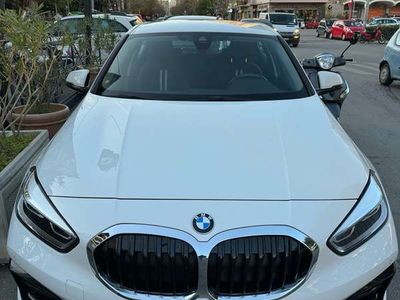 usata BMW 116 d automatica 2021 bianca come nuova