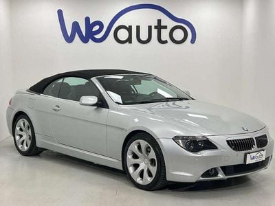 Usata BMW 645 Cabriolet 333 CV (244 kW) 2004 Argento Cabrio