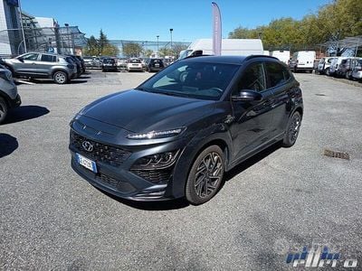 Usata Hyundai Kona N Line 120 CV (88 kW) 2021 Grigio SUV