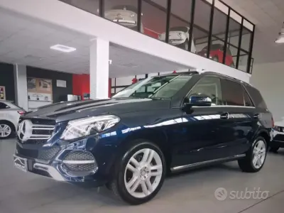 Usata Mercedes GLE250 204 CV (150 kW) 2017 Bluazzurro SUV
