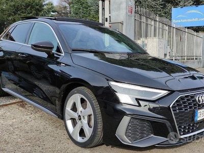 Usata Audi A3 S-Line 150 CV (110 kW) 2024 Nero perlato Berlina