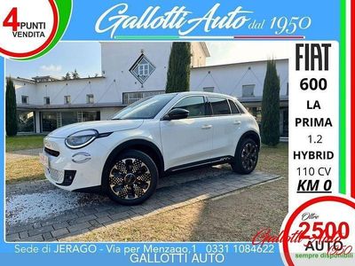 Nuova Fiat 600 La Prima 110 CV (80 kW) 2025 Bianco SUV