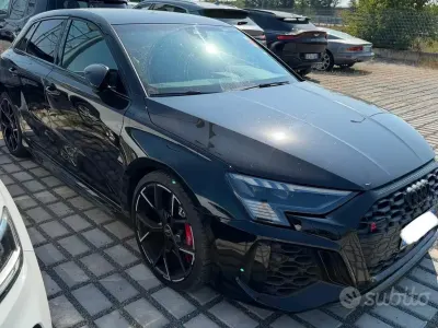 Usata Audi RS3 400 CV (294 kW) 2023 Nero Berlina